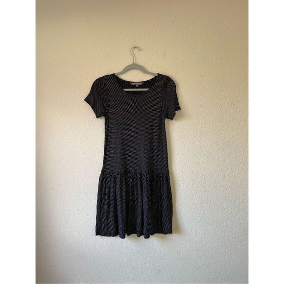 French connection polka dot drop waist mini dress size 4‎ - Picture 1 of 5